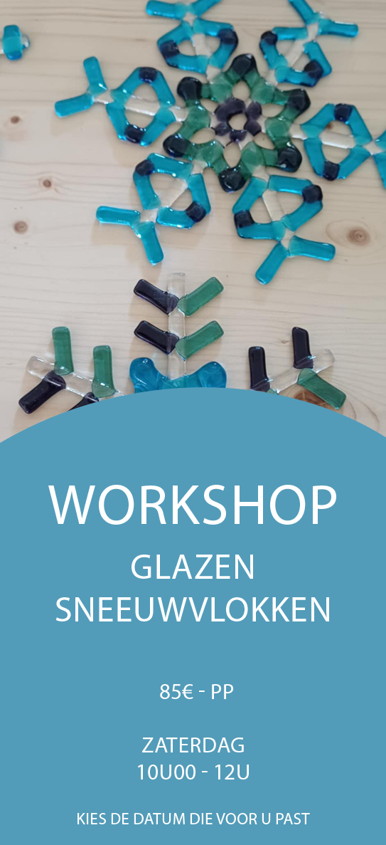 workshop glazen sneeuwvlokken